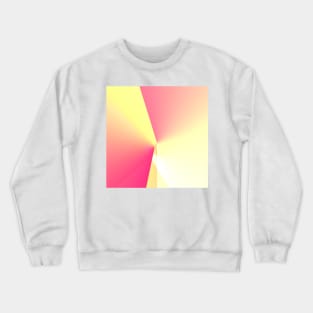 yellow pink white abstract texture Crewneck Sweatshirt